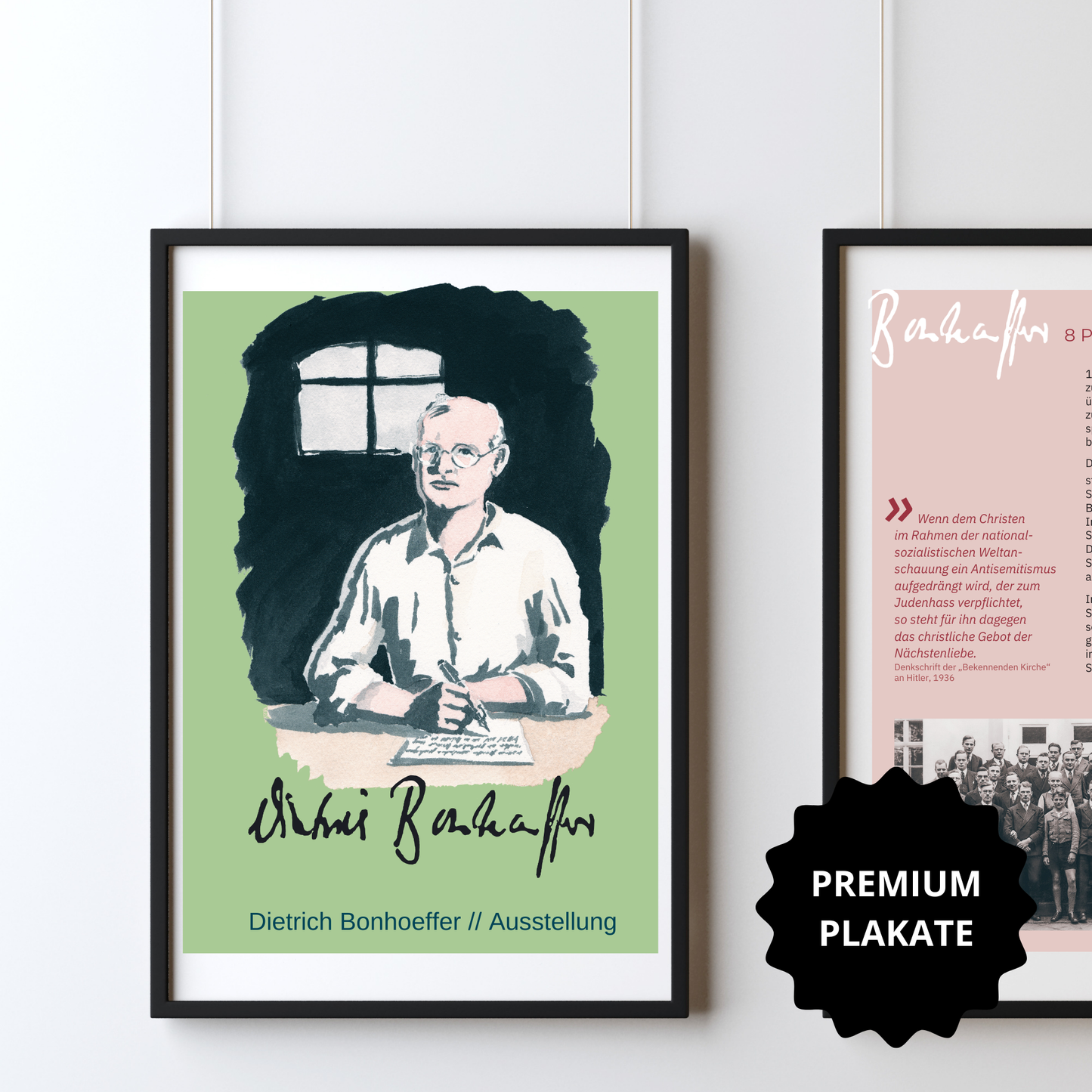 Plakat-Ausstellung "Dietrich Bonhoeffer"