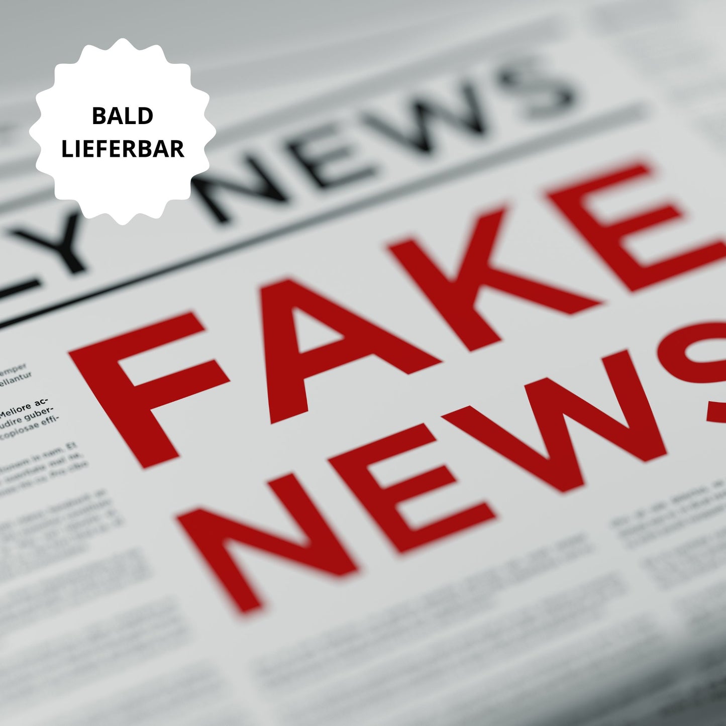Plakat-Ausstellung "Fake News"
