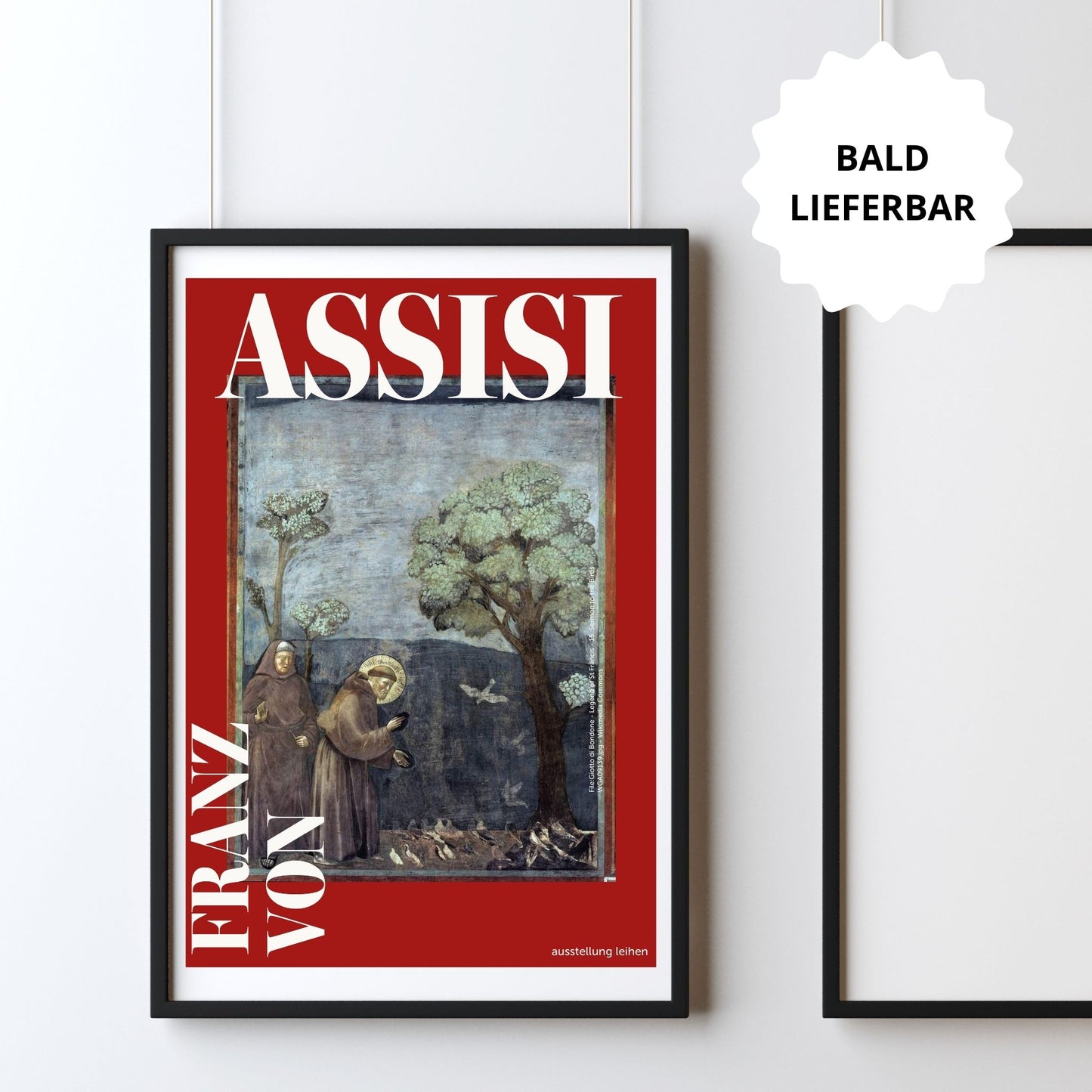 Plakat-Ausstellung "Franz von Assisi"