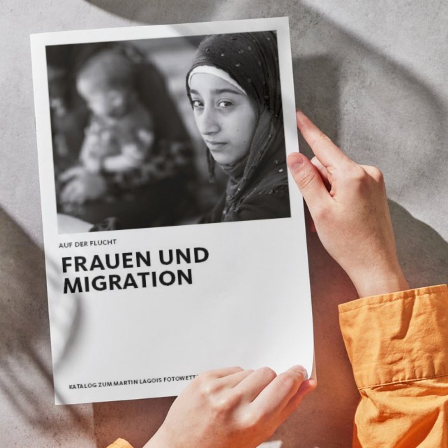 Bildband "Auf der Flucht: Frauen und Migration"