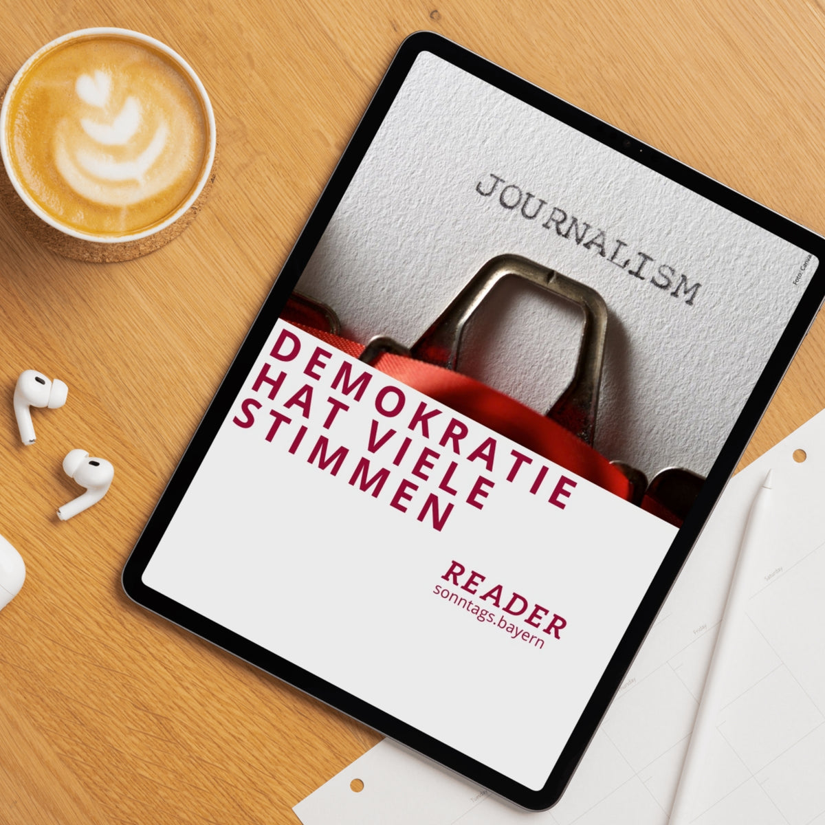 Reader "Demokratie & Journalismus 2026 - Evangelische Publizistik"