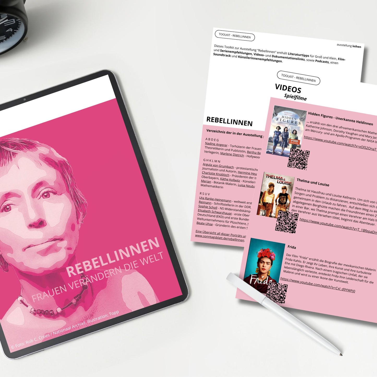 Toolkit "Rebellinnen": Materialpaket