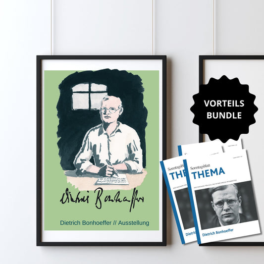 Vorteils-Bundle "Dietrich Bonhoeffer": Ausstellung & THEMA-Magazine