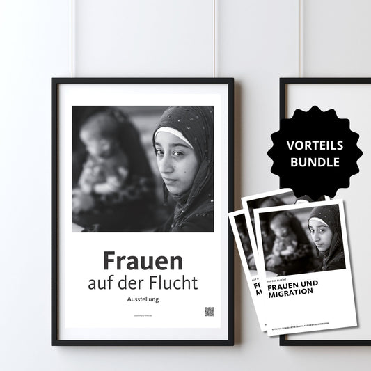 Vorteils-Bundle "Frauen auf der Flucht": Ausstellung & Bildbände