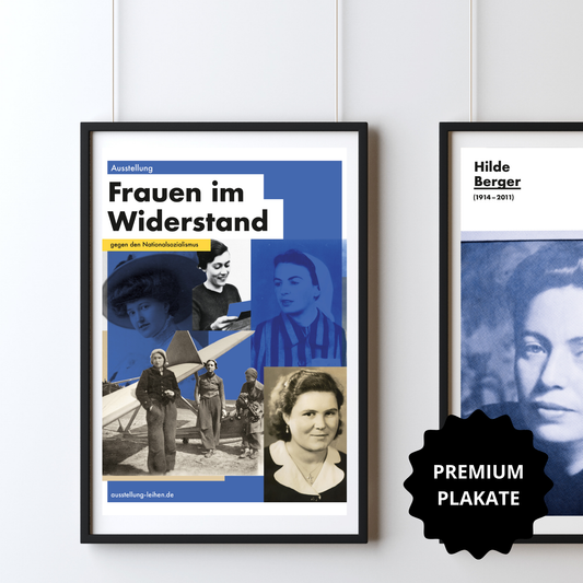 Plakat-Ausstellung "Frauen im Widerstand gegen den Nationalsozialismus"
