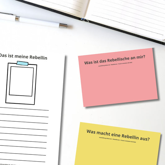 Mitmach-Karten-Set "Rebellinnen"