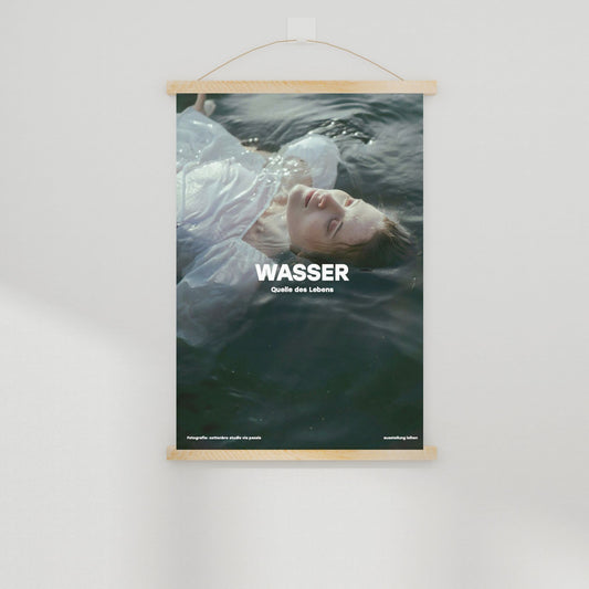 Titel-Plakat "Wasser: Quelle des Lebens"