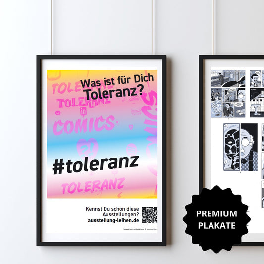Plakat-Ausstellung "Toleranz in Comics & Graphic Novels"