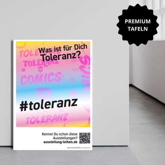 Tafel-Ausstellung "Toleranz in Comics & Graphic Novels"