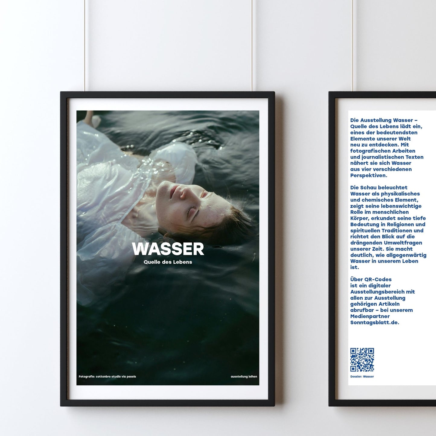 Plakat-Ausstellung "Wasser"